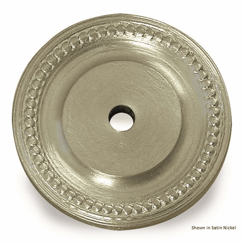 Colonial Bronze B9203 Rose for (backplates) for architectural pulls, towel bars, and appliance pulls, Size: Diameter-1 1/2 inch Thickness-1/8 inch, Drilled for 1/4-20 screw 