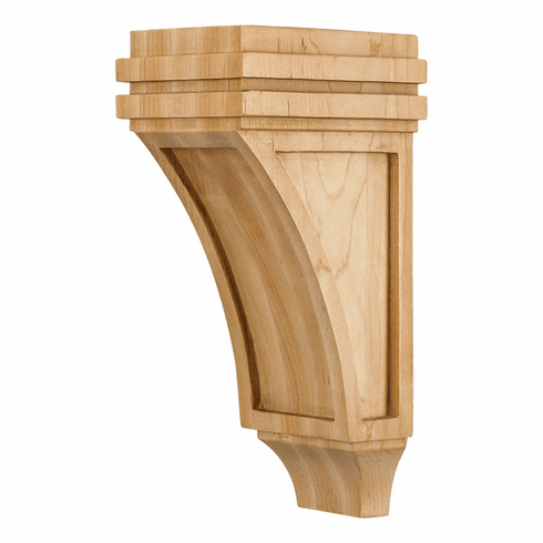 COR22-1MP 4" x 5" x 10" Mission Corbel. Species: Maple