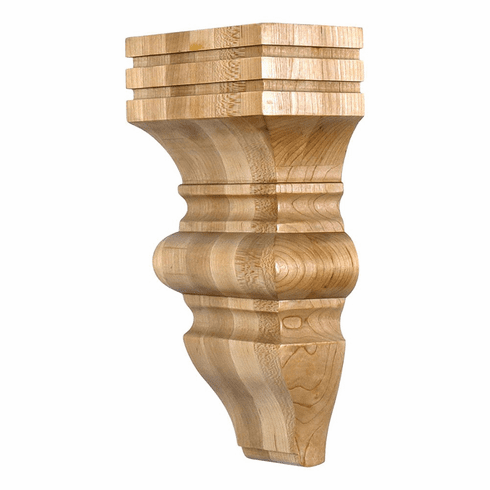 Hardware Resources COR23-1MP 5" x 3" x 10" Baroque Corbel Species: Maple