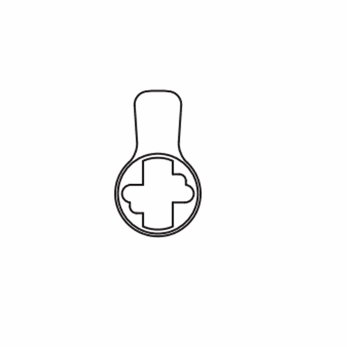 CORBIN 756F58-2 C/R Mts Cam A62 Straight X For Convent.