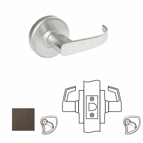 CORBIN CLX3320-PZD-613E Privacy X 2-3/4 4-7/8