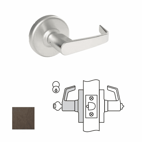 CORBIN CLX3351-NZD-613E Entrance X 2-3/4 4-7/8 L4 Kr