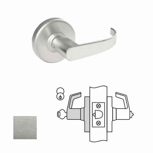 CORBIN CLX3351-PZD-626 Entrance X 2-3/4 4-7/8 L4 Kr