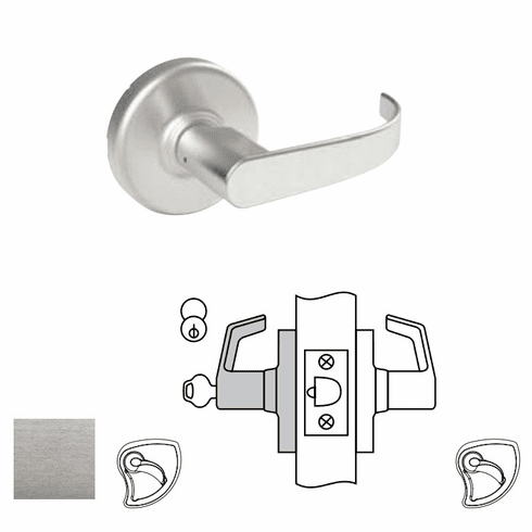 CORBIN CLX3355-PZD-626 Classroom X 2-3/4 4-7/8 L4 Kr