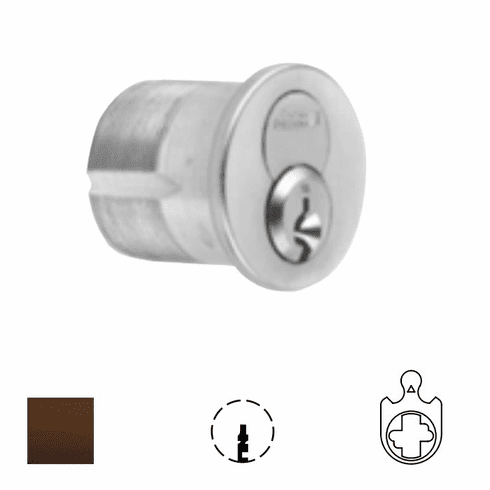 CORBIN CR1080-114-A01-6-N12-613 Mortise Cylinder Ic N12