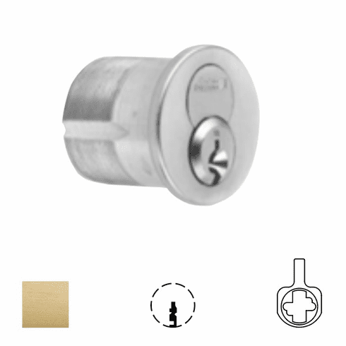 CORBIN CR1080-114-A07-6-N28-606 Mtse Ic 6Pin 1-1/4" A07 Cam 0Bit