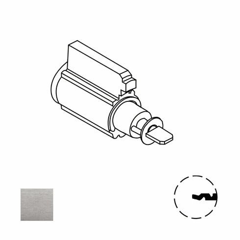 CORBIN CR2001-044-6-L4-626 6-Pin Ck4429 Cylinder Kr (Straight Tp)