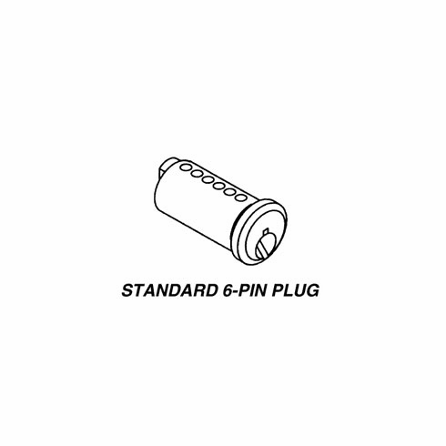 CORBIN RUSSWIN 121K11-N12-606 1000 Series Mortise Cylinder Plug Only 121K11N12606 121K11 N12 606