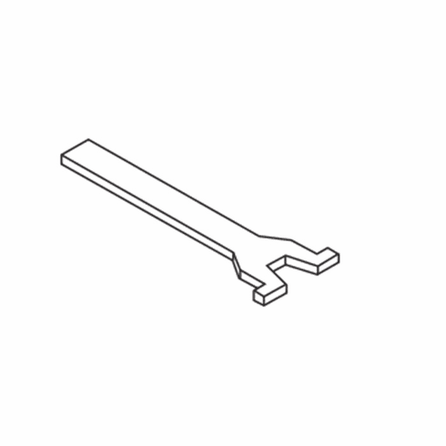 CORBIN RUSSWIN 253F77-8 Rim Cylinder Tailpiece - 3-1/2" 253F778 253F77 8