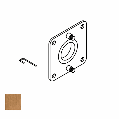 CORBIN RUSSWIN 428F33-612 Ml2000 Adapter For Half Working Trim, 1-3/4" Door 428F33612 428F33 612