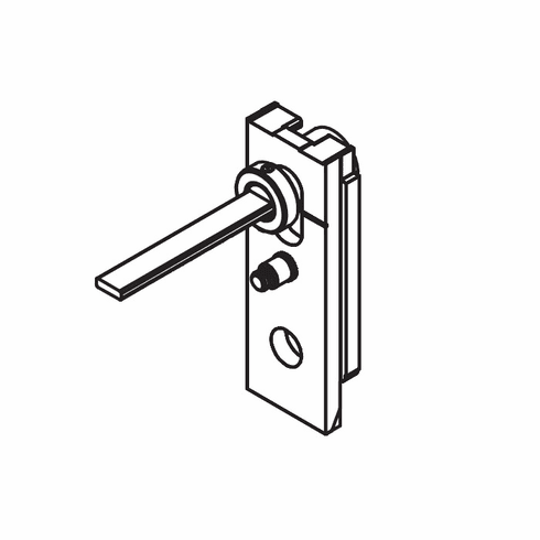 CORBIN RUSSWIN 651F82-8 Ed4000/Ed5000 Trim Rack & Tailpiece Assembly 651F828 651F82 8