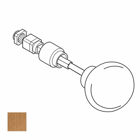 CORBIN RUSSWIN 689F33-612 C/R Ml2000 Yw Os Knob & Spindle 689F33612 689F33 612