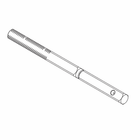 CORBIN RUSSWIN 696F59-8 C/R Ml2000 Knob Spindle -2-1/4 Inch Thick Dr 696F598 696F59 8