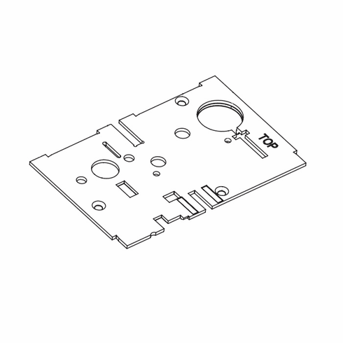 CORBIN RUSSWIN 700F27-8 Ml2000 Lock Body Case Cap 700F278 700F27 8