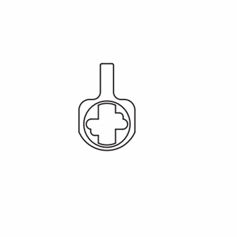 CORBIN RUSSWIN 756F56-7 Mortise Cylinder Cam-A07 756F567 756F56 7
