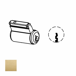 CORBIN RUSSWIN CR2300-D2-606 Pl5000 Series Fixed Core Padlock Cylinder CR2300D2606 CR2300 D2 606