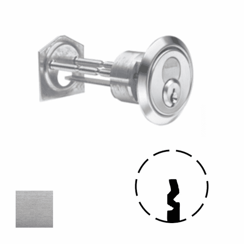 CORBIN RUSSWIN CR3080-178-6-D1-626 3080 Interchangeable Core Rim Cylinder CR30801786D1626 CR3080 178 6 D1 626