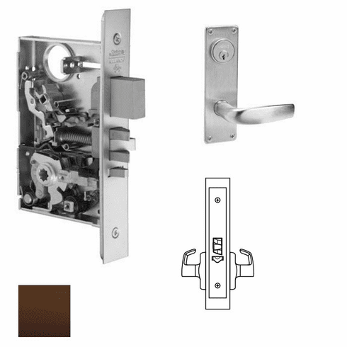 CORBIN RUSSWIN ML2010-CSN-613 Ml2010 Mortise Passage Lever Lockset ML2010CSN613 ML2010 CSN 613
