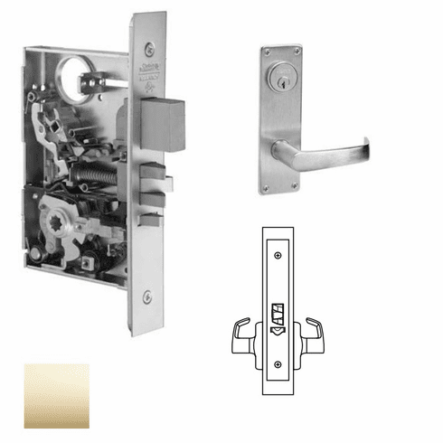 CORBIN RUSSWIN ML2010-NSN-605 Ml2010 Mortise Passage Lever Lockset ML2010NSN605 ML2010 NSN 605