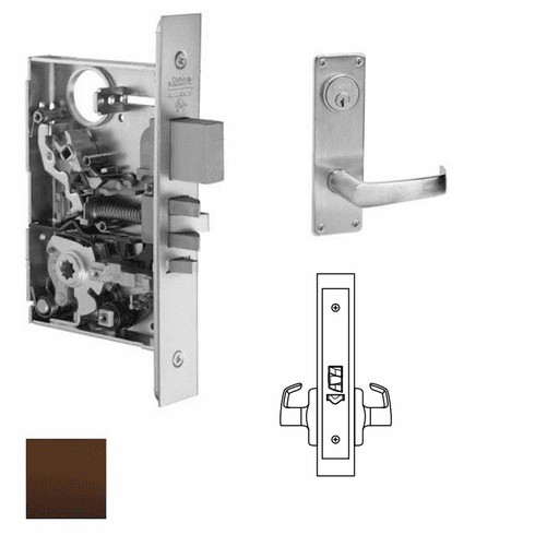 CORBIN RUSSWIN ML2010-NSN-613 Ml2010 Mortise Passage Lever Lockset ML2010NSN613 ML2010 NSN 613