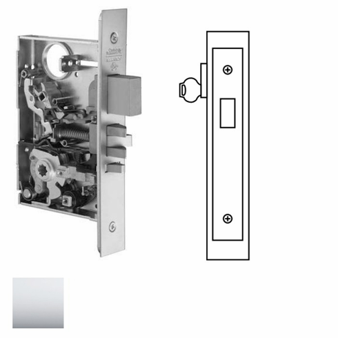 CORBIN RUSSWIN ML2011-625-LC Ml2011 Mortise Single Cylinder Deadlock ML2011625LC ML2011 625 LC