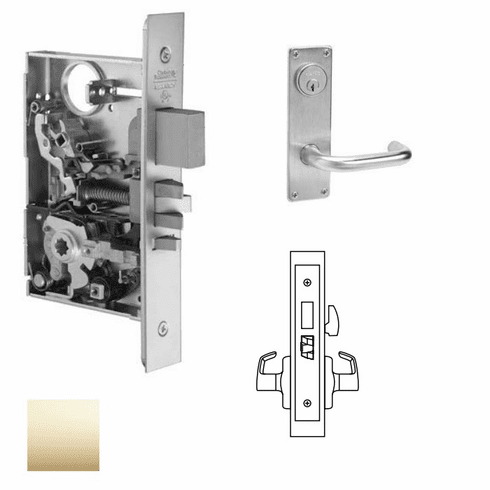 CORBIN RUSSWIN ML2020-LWN-605 Ml2020 Mortise Privacy Lever Lockset ML2020LWN605 ML2020 LWN 605