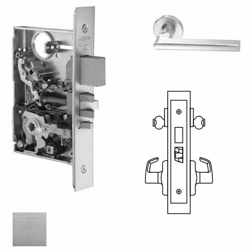 CORBIN RUSSWIN ML2022-102X-626-LC Ml2022 Mortise Store Door Lever Lockset ML2022102X626LC ML2022 102X 626 LC