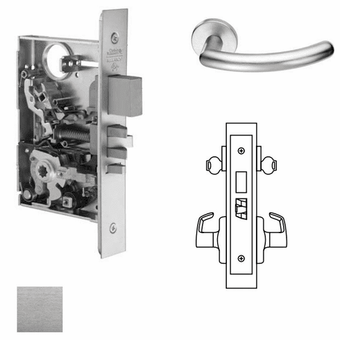 CORBIN RUSSWIN ML2022-109X-626-LC Ml2022 Mortise Store Door Lever Lockset ML2022109X626LC ML2022 109X 626 LC