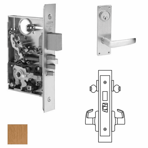 CORBIN RUSSWIN ML2022-ASN-612 Ml2022 Mortise Store Door Lever Lockset ML2022ASN612 ML2022 ASN 612