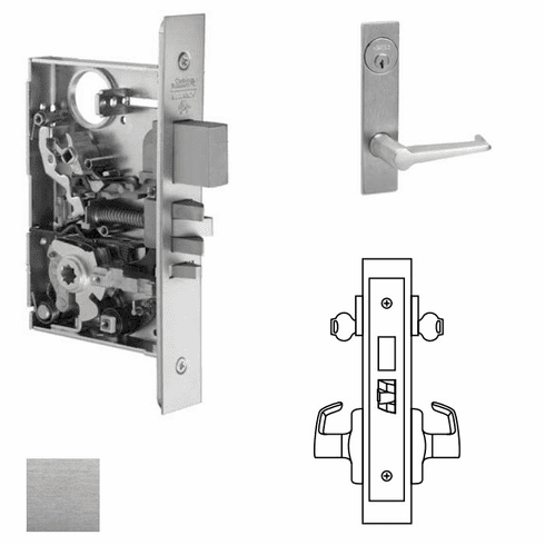 CORBIN RUSSWIN ML2022-ESP-626 Ml2022 Mortise Store Door Lever Lockset ML2022ESP626 ML2022 ESP 626