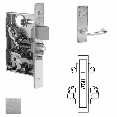CORBIN RUSSWIN ML2022-LSN-626 Ml2022 Mortise Store Door Lever Lockset ML2022LSN626 ML2022 LSN 626