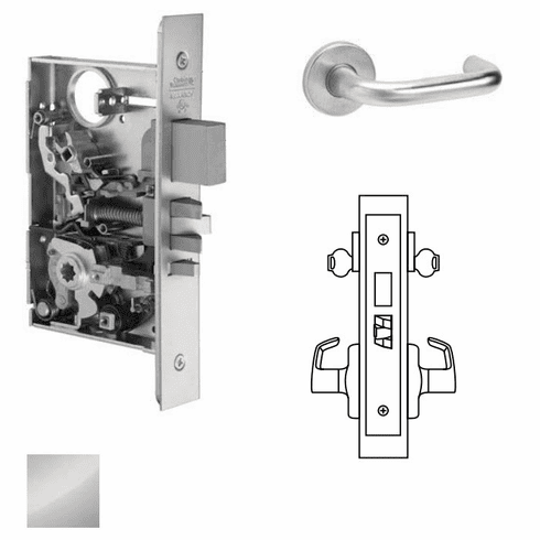 CORBIN RUSSWIN ML2022-LWA-629 Ml2022 Mortise Store Door Lever Lockset ML2022LWA629 ML2022 LWA 629