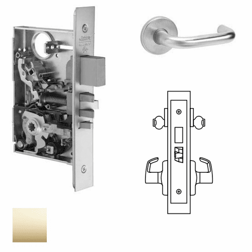 CORBIN RUSSWIN ML2022-LWF-605 Ml2022 Mortise Store Door Lever Lockset ML2022LWF605 ML2022 LWF 605