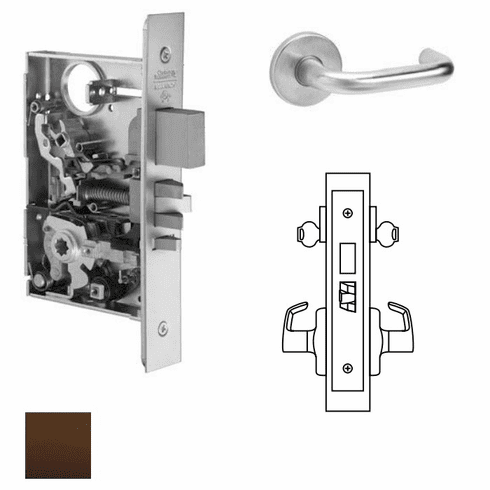 CORBIN RUSSWIN ML2022-LWF-613 Ml2022 Mortise Store Door Lever Lockset ML2022LWF613 ML2022 LWF 613