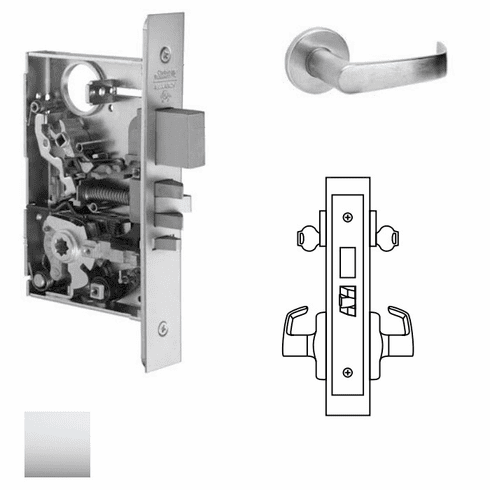CORBIN RUSSWIN ML2022-NSA-625 Ml2022 Mortise Store Door Lever Lockset ML2022NSA625 ML2022 NSA 625
