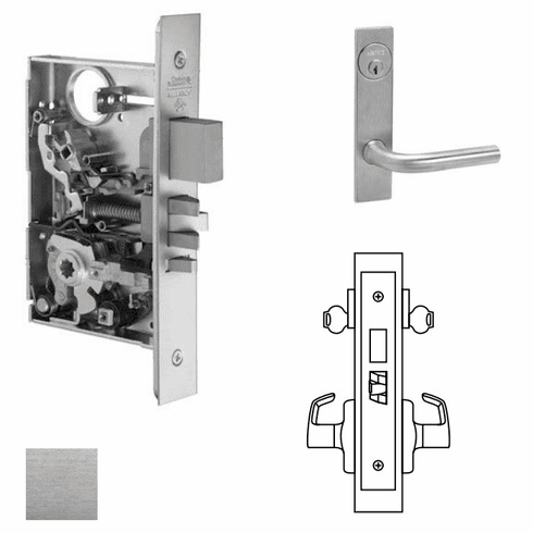 CORBIN RUSSWIN ML2022-RWP-626 Ml2022 Mortise Store Door Lever Lockset ML2022RWP626 ML2022 RWP 626