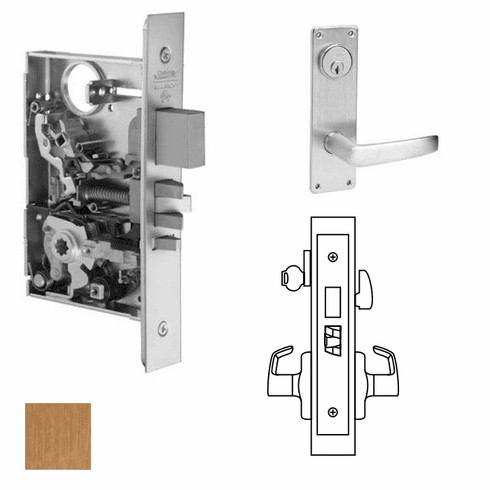 CORBIN RUSSWIN ML2024-ASN-612 Ml2024 Mortise Entrance Lever Lockset ML2024ASN612 ML2024 ASN 612