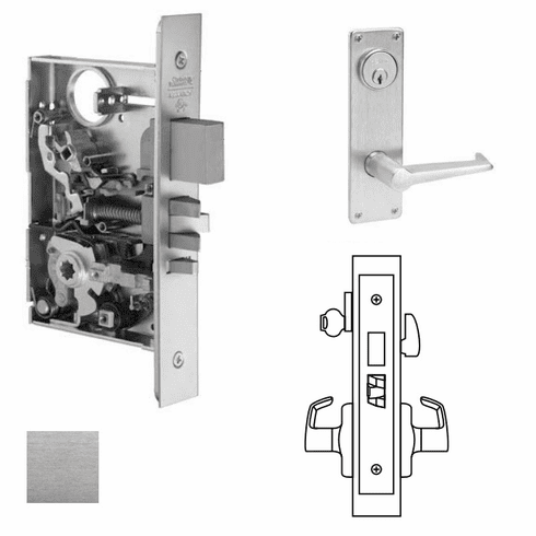 CORBIN RUSSWIN ML2024-ESN-626 Ml2024 Mortise Entrance Lever Lockset ML2024ESN626 ML2024 ESN 626