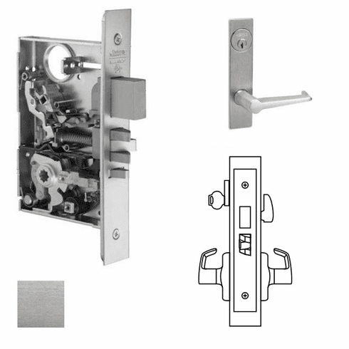 CORBIN RUSSWIN ML2024-ESP-626 Ml2024 Mortise Entrance Lever Lockset ML2024ESP626 ML2024 ESP 626