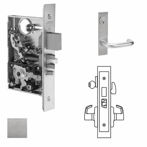 CORBIN RUSSWIN ML2024-LSP-626 Ml2024 Mortise Entrance Lever Lockset ML2024LSP626 ML2024 LSP 626