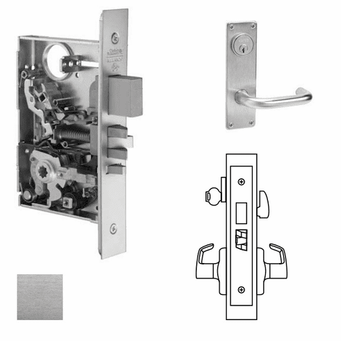 CORBIN RUSSWIN ML2024-LWN-626 Ml2024 Mortise Entrance Lever Lockset ML2024LWN626 ML2024 LWN 626