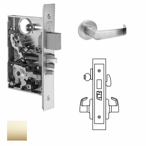 CORBIN RUSSWIN ML2024-NSA-605 Ml2024 Mortise Entrance Lever Lockset ML2024NSA605 ML2024 NSA 605