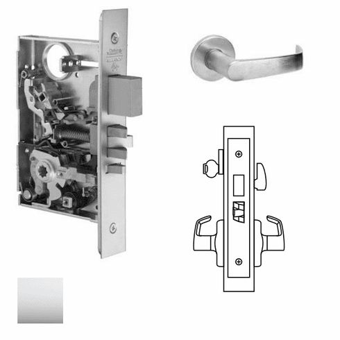 CORBIN RUSSWIN ML2024-NSA-625 Ml2024 Mortise Entrance Lever Lockset ML2024NSA625 ML2024 NSA 625