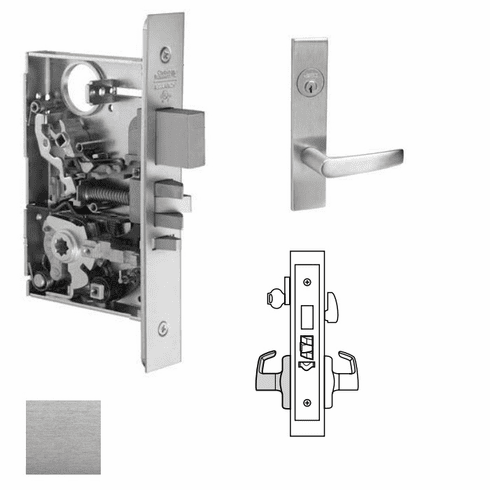 CORBIN RUSSWIN ML2029-ASR-626 Ml2029 Mortise Hotel Lever Lockset ML2029ASR626 ML2029 ASR 626