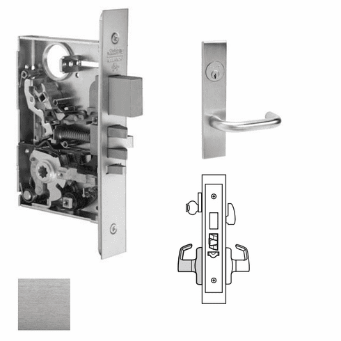 CORBIN RUSSWIN ML2029-LSR-626 Ml2029 Mortise Hotel Lever Lockset ML2029LSR626 ML2029 LSR 626