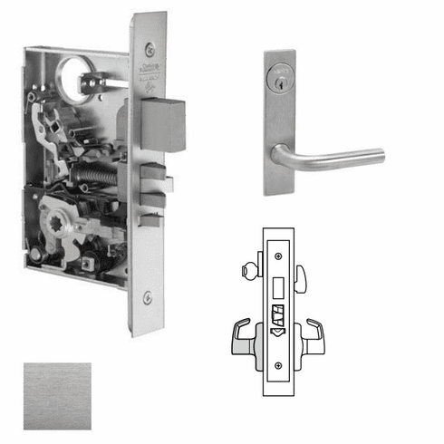 CORBIN RUSSWIN ML2029-RWP-626 Ml2029 Mortise Hotel Lever Lockset ML2029RWP626 ML2029 RWP 626