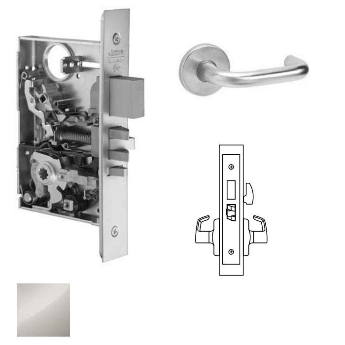 CORBIN RUSSWIN Ml2030 Mortise Privacy Lever
