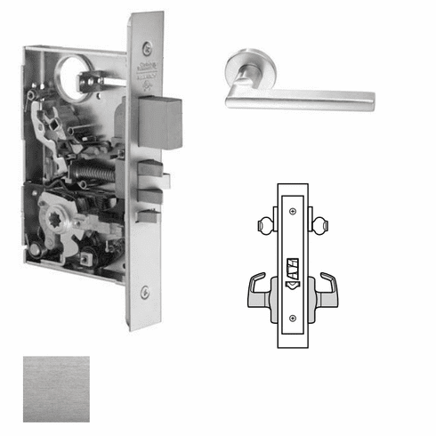 CORBIN RUSSWIN ML2032-102X-626-LC Ml2032 Mortise Institution Lever Lockset ML2032102X626LC ML2032 102X 626 LC