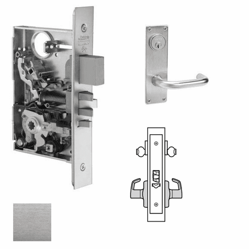 CORBIN RUSSWIN ML2032-LSN-626 Ml2032 Mortise Institution Lever Lockset ML2032LSN626 ML2032 LSN 626