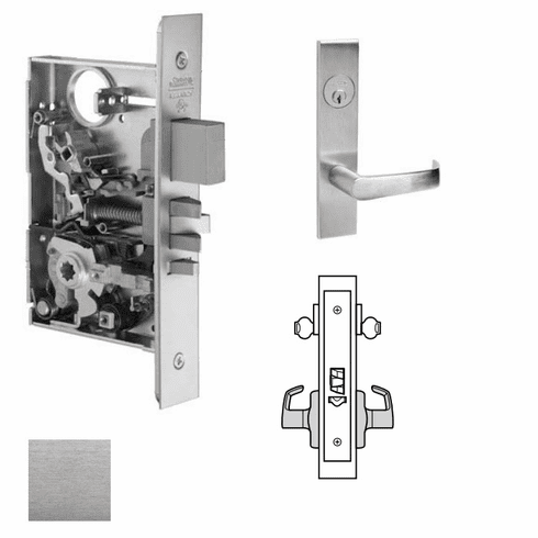 CORBIN RUSSWIN ML2032-NSR-626 Ml2032 Mortise Institution Lever Lockset ML2032NSR626 ML2032 NSR 626